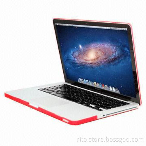Red Color Silicone Hard Case for 15-inch MacBook Pro